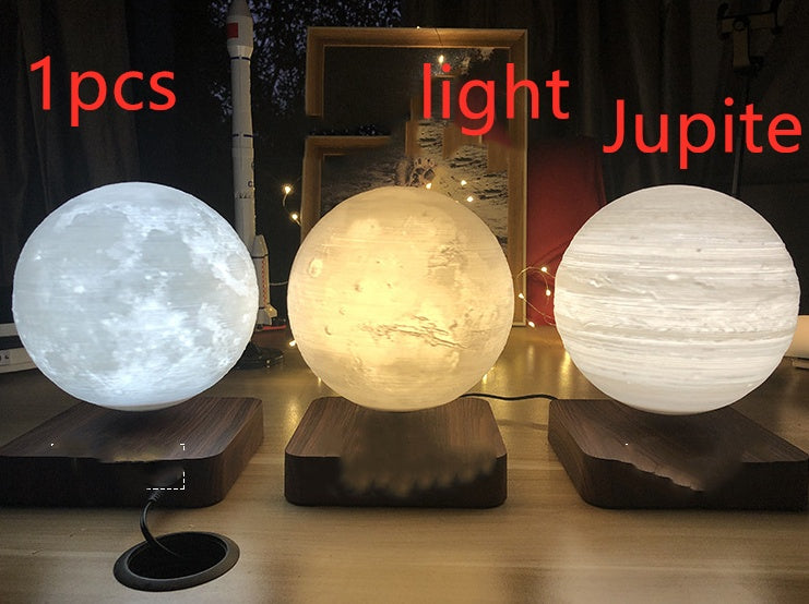 Magnetic Levitation Moon Lamp 3D Planet Night Light for Home & Office