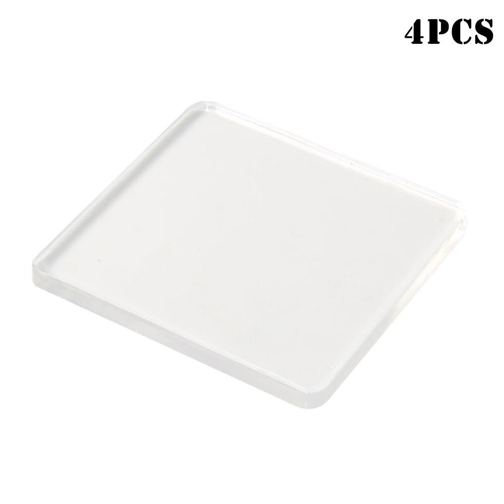 4 Pcs Anti-Slip Shock Proof Pads Washing Machine, Refrigerator & Chair Cushion Protectors