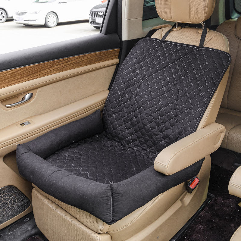 Waterproof Pet Car Seat Cover & Nest Anti-Dirt Protection for Small & Medium Dogs & Cats