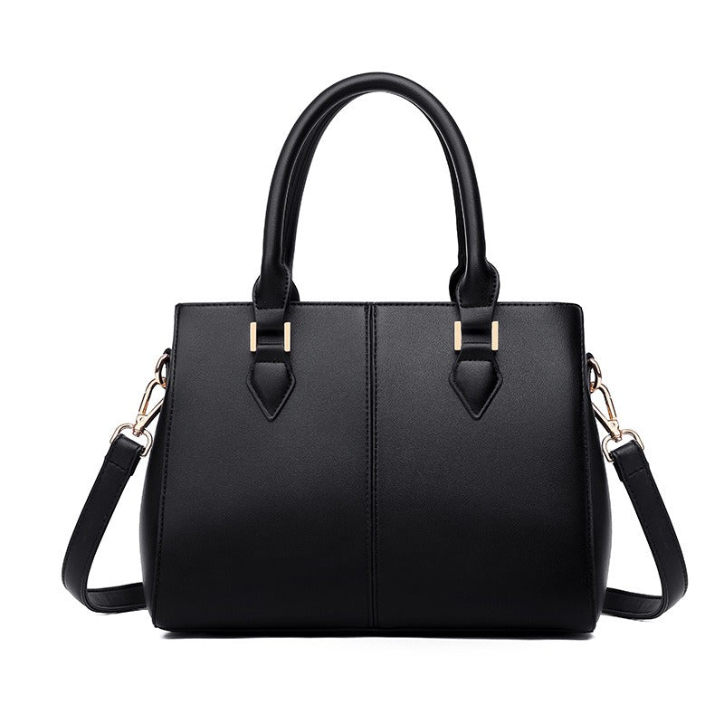 Tote Bag, Simple Shoulder & Crossbody, Large Capacity Soft Leather Women’s Handbag