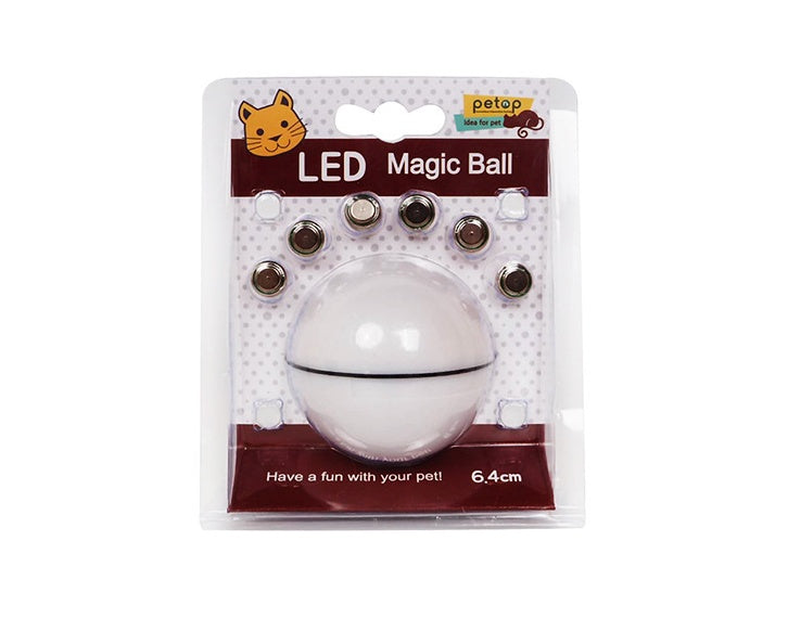 LED Laser Electronic Rolling Cat Toy Ball Interactive Pet Toy