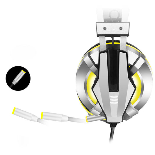 Head-Mounted Illuminated Gaming Headset | LED Light Stereo Headphones with Mic
Collections: Headphones Gaming Accessories