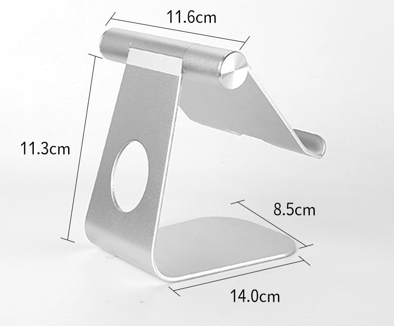 Adjustable Tablet & Phone Stand Compatible with iPad, iPhone & Android Devices Tech
