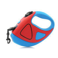 Retractable Dog Leash with LED Light – Automatic Pet Walking Rope for Night Safety