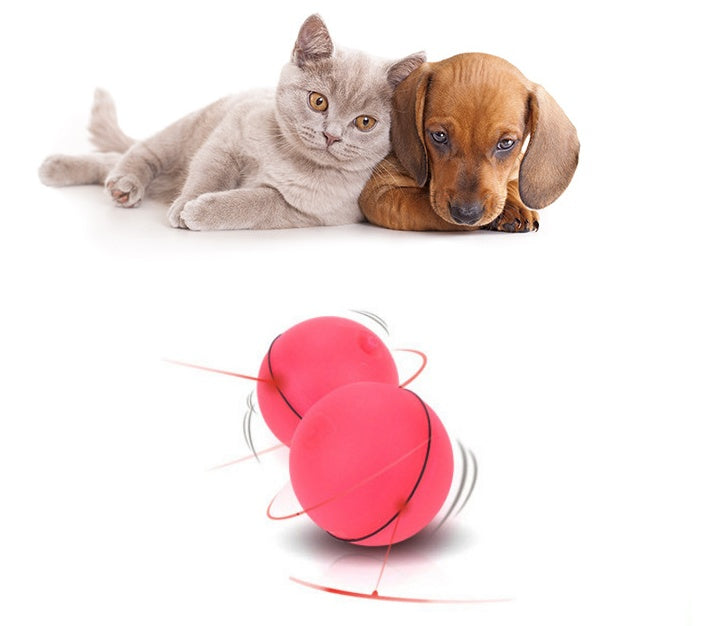 LED Laser Electronic Rolling Cat Toy Ball Interactive Pet Toy