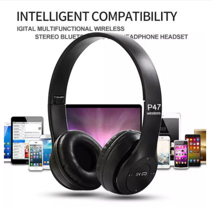 P47 Wireless Gaming Headset | Bluetooth Stereo Over-Ear Headphone