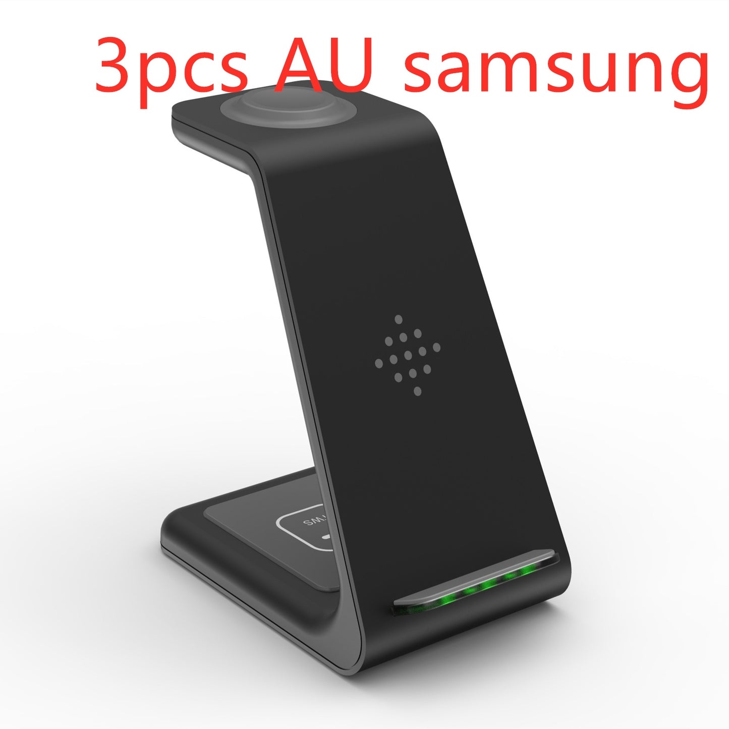 3-in-1 Wireless Fast Charging Station | Quick Charge Dock & Phone Holder