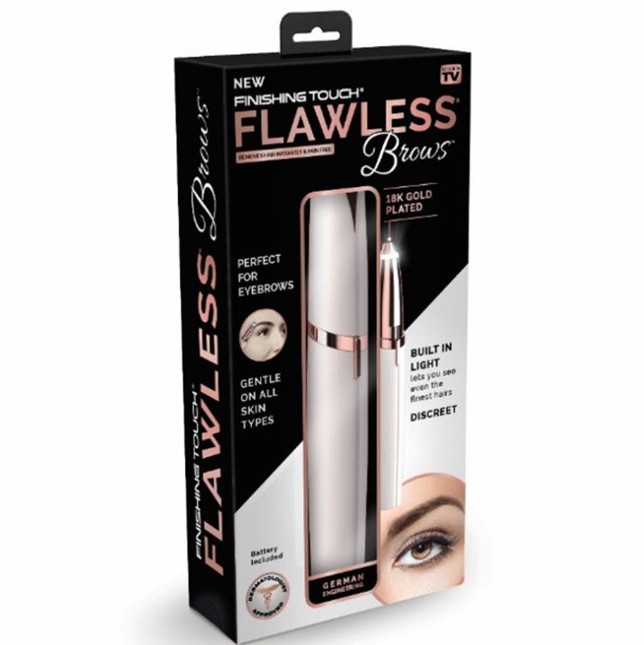 Flawlessly Brows Electric Eyebrow Remover | Gentle & Precise Hair Removal