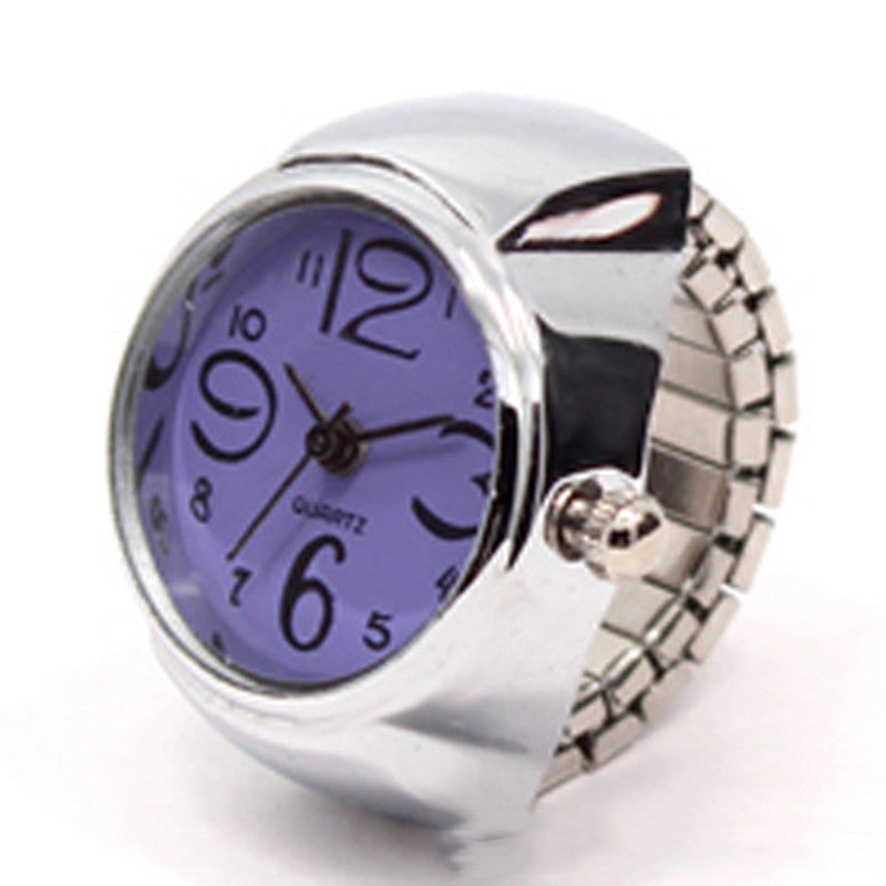 Unisex Personalized Ring Watch Korean Alloy Design, Couple's Timepiece