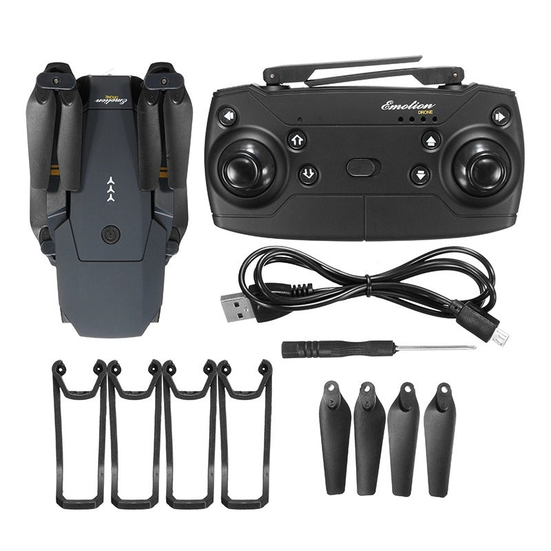 E58 Foldable Aerial Drone with HD Camera, Portable RC Quadcopter for Beginners & Travel