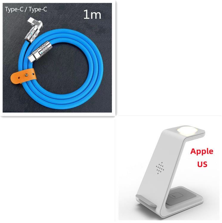 3-in-1 Wireless Fast Charging Station | Quick Charge Dock & Phone Holder