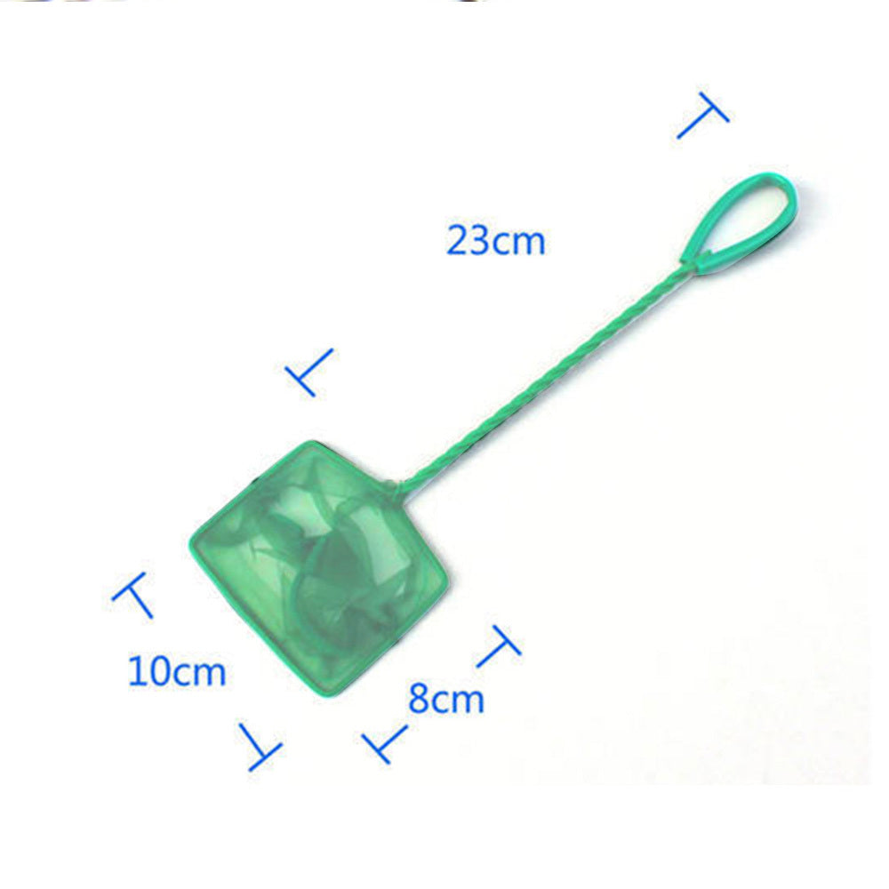 Telescopic Fish Tank Net Round & Square Aquarium Fishing Net for Small Fish