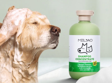 Gentle Oat Pet Shampoo Natural Bath Care for Dogs & Cats