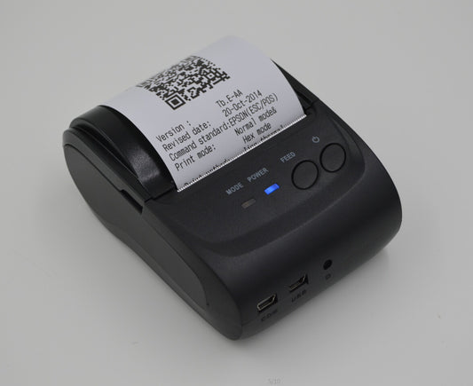 Portable Wireless Bluetooth Thermal Printer for Phones & Tablets USB & Mobile Compatible