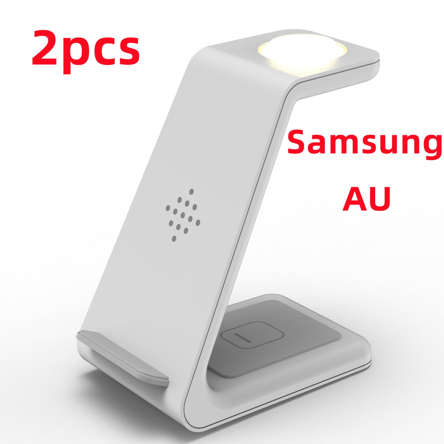 3-in-1 Wireless Fast Charging Station | Quick Charge Dock & Phone Holder