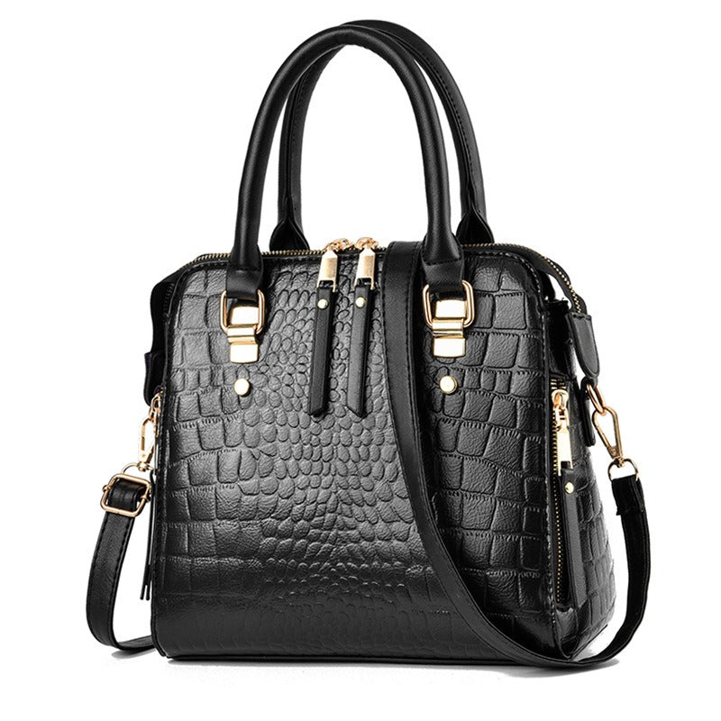 New Korean-Style Women's Bag Set Sweet & Fashionable, Crossbody or One-Shoulder Handbag