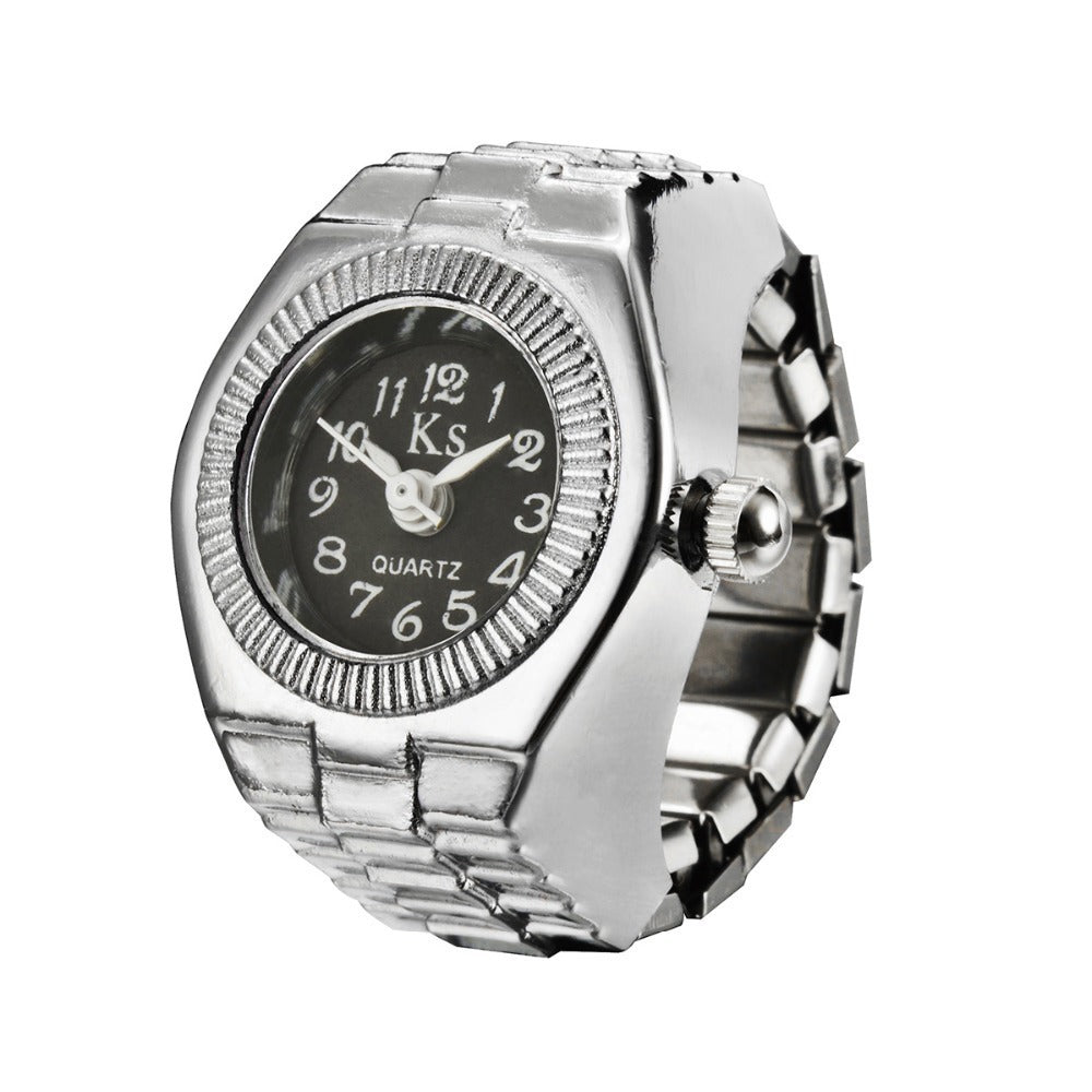 Minimalist Alloy Ring Watch Creative All-Match Design