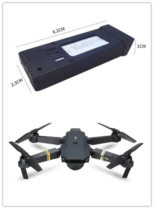 E58 Foldable Aerial Drone with HD Camera, Portable RC Quadcopter for Beginners & Travel