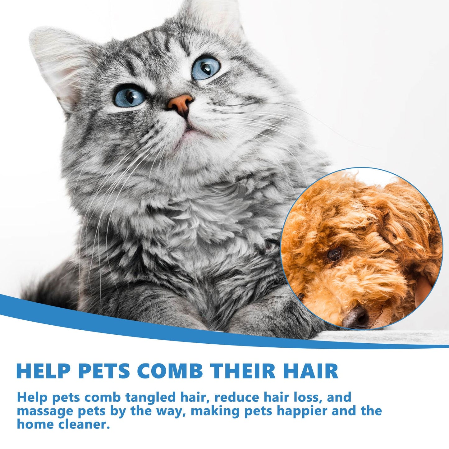 Pet Hair Daily Gentle Cleaning & No-Rinse Care Essence for Cats & Dogs