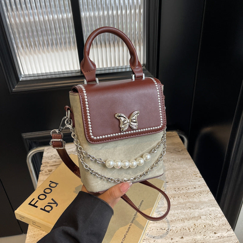 Mini porte-monnaie à bandoulière pour femme, élégant et portable