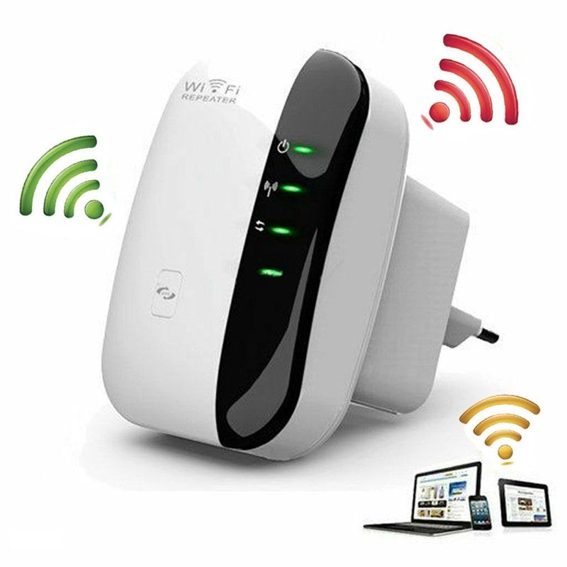 WiFi Repeater | Wireless Signal Booster & Range Extender Amplifier