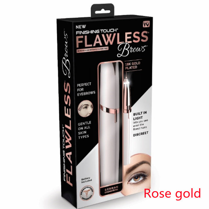 Flawlessly Brows Electric Eyebrow Remover | Gentle & Precise Hair Removal