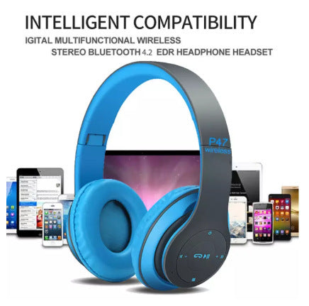 P47 Wireless Gaming Headset | Bluetooth Stereo Over-Ear Headphone