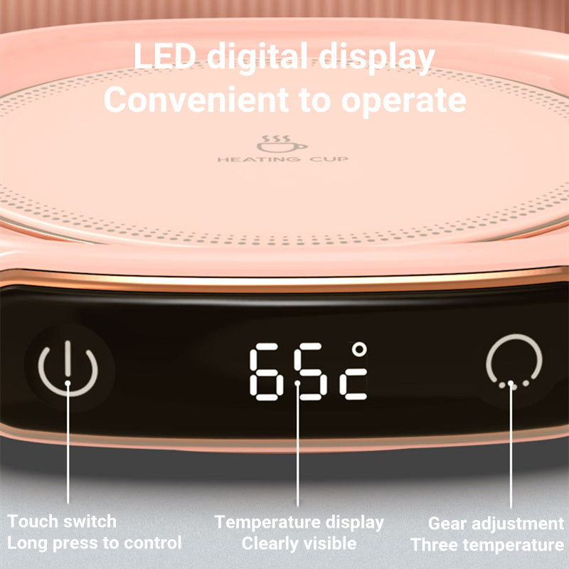Coffee Mug Warmer | Smart Heating Coaster with Thermal Insulation & Constant Temperature