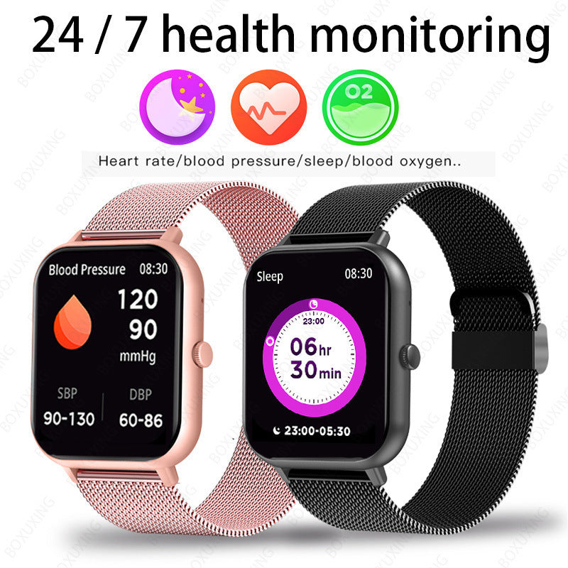 ZL54C Smartwatch AI Voice Assistant, Heart Rate, Blood Oxygen & Sleep Monitor