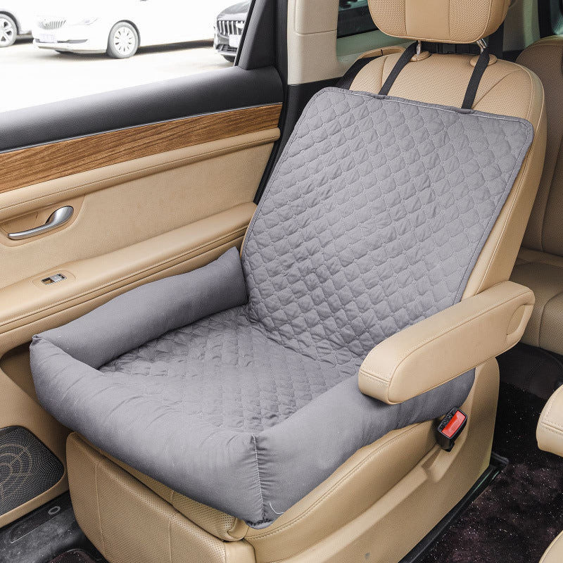Waterproof Pet Car Seat Cover & Nest Anti-Dirt Protection for Small & Medium Dogs & Cats
