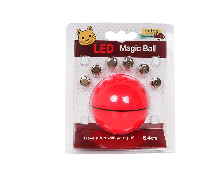 LED Laser Electronic Rolling Cat Toy Ball Interactive Pet Toy