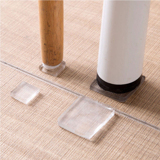 4 Pcs Anti-Slip Shock Proof Pads Washing Machine, Refrigerator & Chair Cushion Protectors