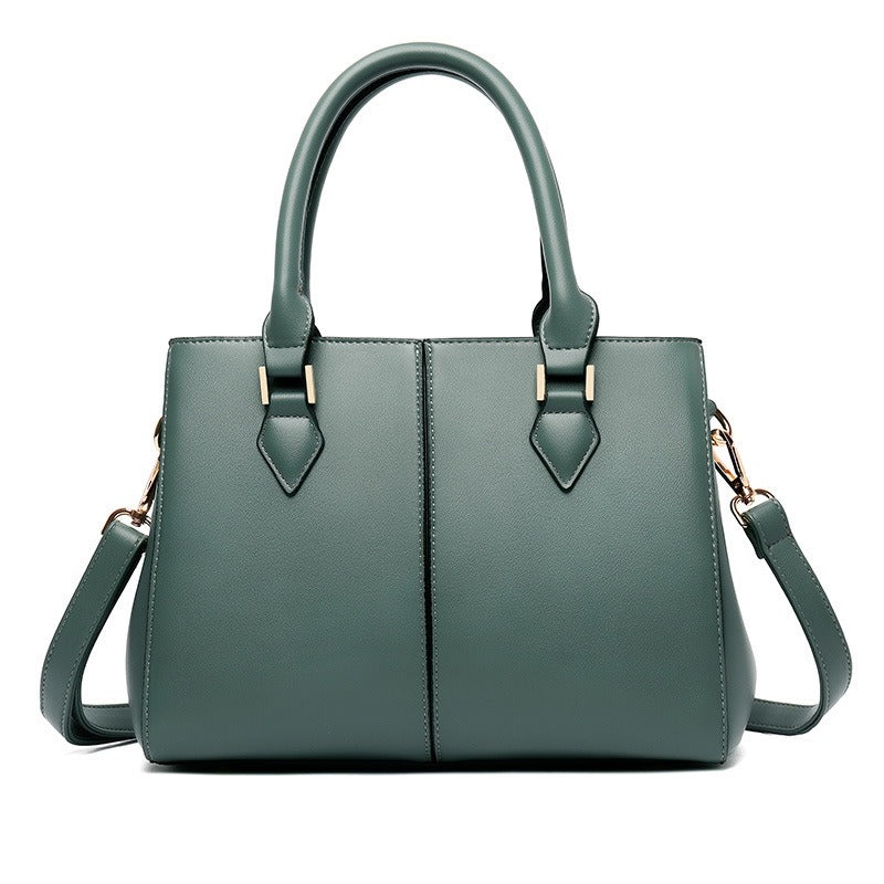 Tote Bag, Simple Shoulder & Crossbody, Large Capacity Soft Leather Women’s Handbag