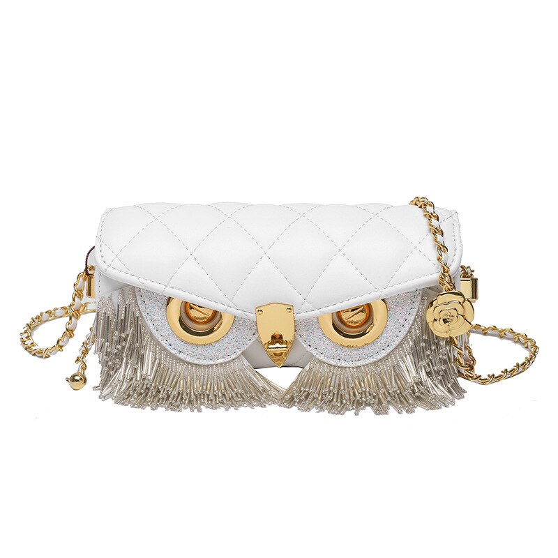 Cute Owl Bags for Women – Luxury Designer Handbag, Fashion Tassel Crossbody, Leather Animal Print Shoulder Bag