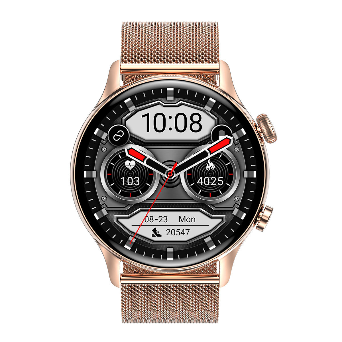 Bluetooth Calling, NFC Smart Watch Access Control, Fitness & Notifications