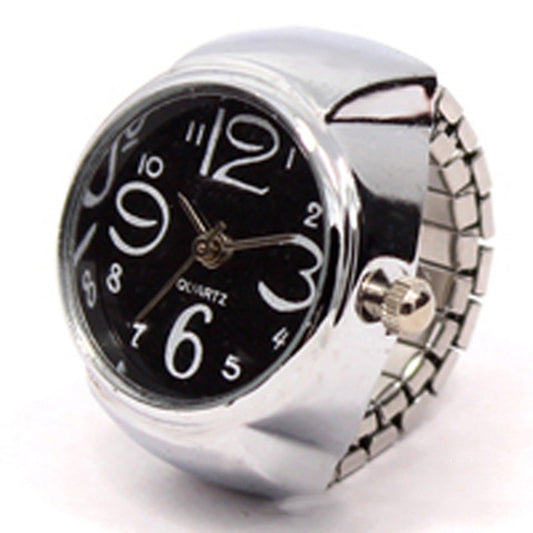 Unisex Personalized Ring Watch Korean Alloy Design, Couple's Timepiece