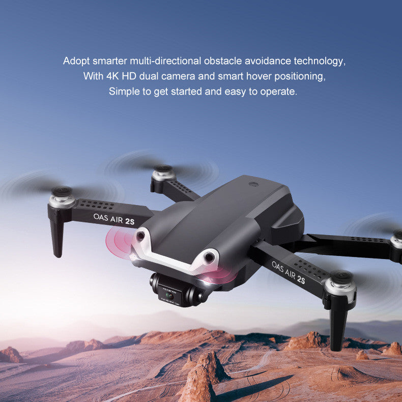 4K Dual Camera UAV Drone | Foldable Four-Axis Aerial Photography Quadcopter