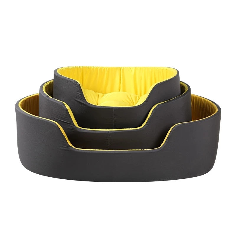 Soft Dog Bed & Cat Nest Cozy Pet Sleeping Mat for Dogs & Cats