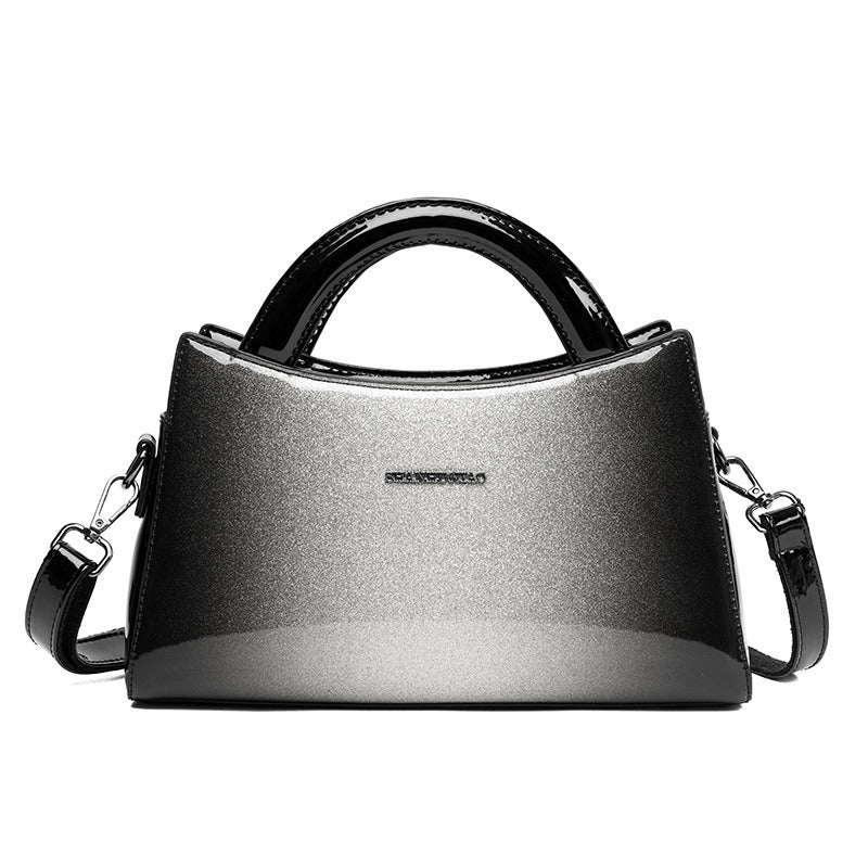 Elegant PU Soft Leather Messenger Bag –Stylish Solid Color, Lightweight Casual Shoulder Handbag for Women