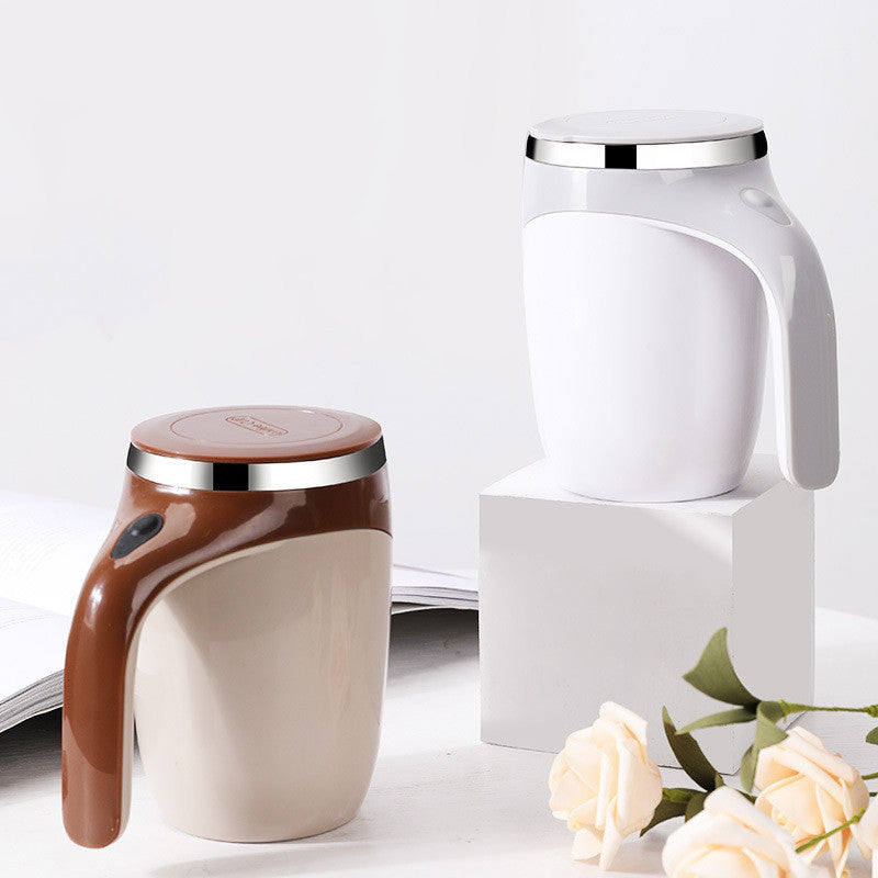 Rechargeable Automatic Magnetic Stirring Coffee Cup Self Stirring Mug for Milkshakes & Drinks