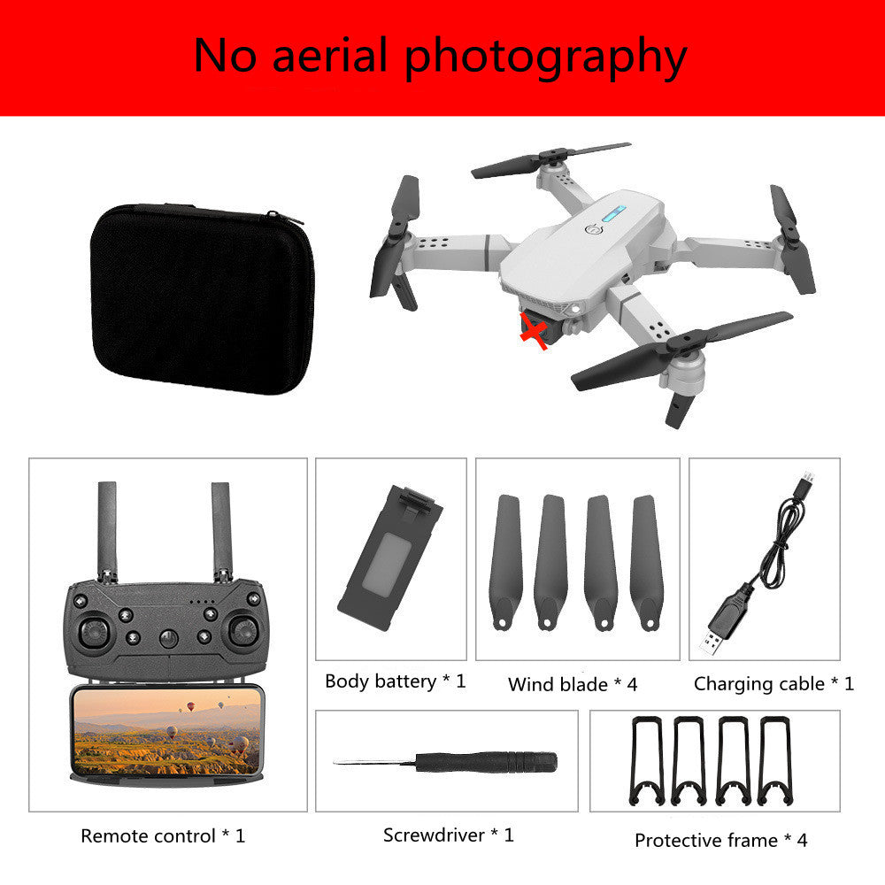 E88 Foldable Drone | High-Definition 4-Axis Aerial Photography Quadcopter
