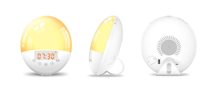 Wi-Fi Smart Alarm Clock with Sunrise Wake-up Light & Voice Control