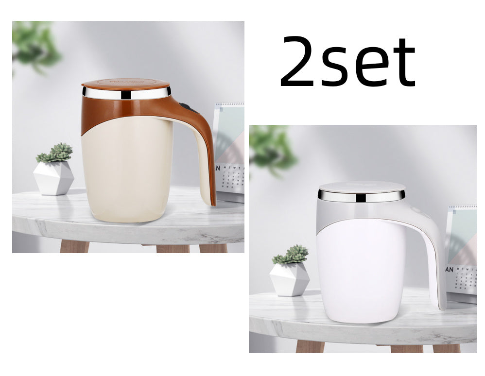 Rechargeable Automatic Magnetic Stirring Coffee Cup Self Stirring Mug for Milkshakes & Drinks
