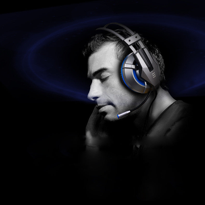 Head-Mounted Illuminated Gaming Headset | LED Light Stereo Headphones with Mic
Collections: Headphones Gaming Accessories
