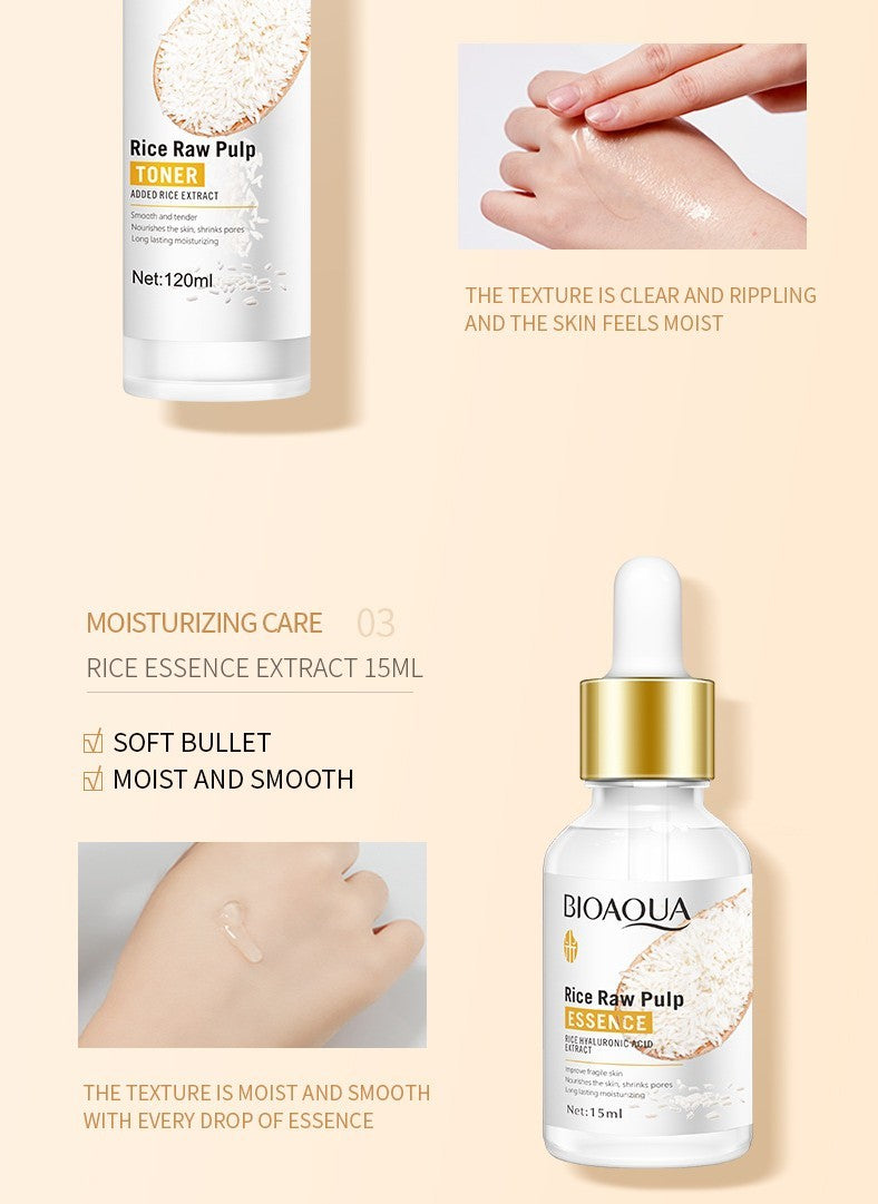 Puree 6-in-1 Skin Rejuvenation & Hydration Set ,Moisturizing Skincare Kit for Radiant Glow