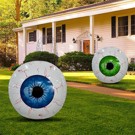 Halloween Eyeball Balloons – Inflatable Party Decoration for Spooky Events