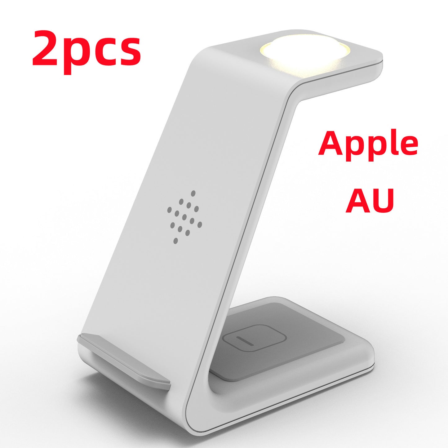 3-in-1 Wireless Fast Charging Station | Quick Charge Dock & Phone Holder