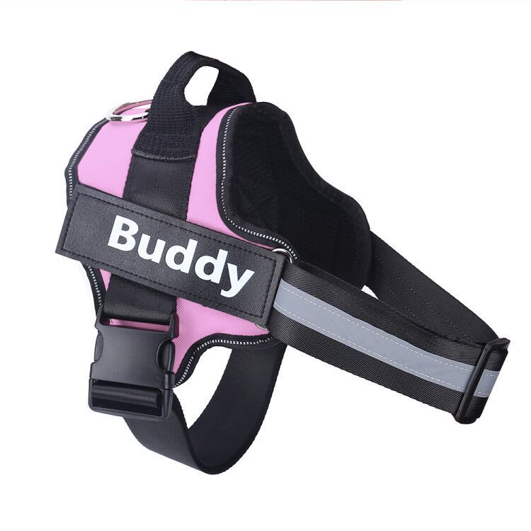 Personalized Dog Harness | Reflective, Adjustable, Breathable Vest with Custom Patch