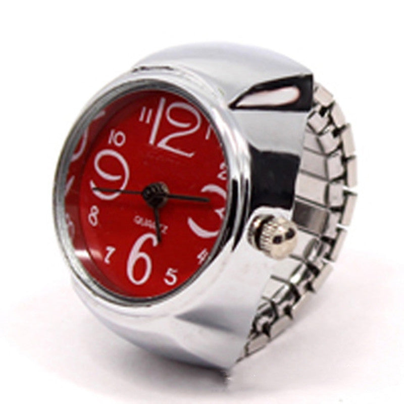 Unisex Personalized Ring Watch Korean Alloy Design, Couple's Timepiece