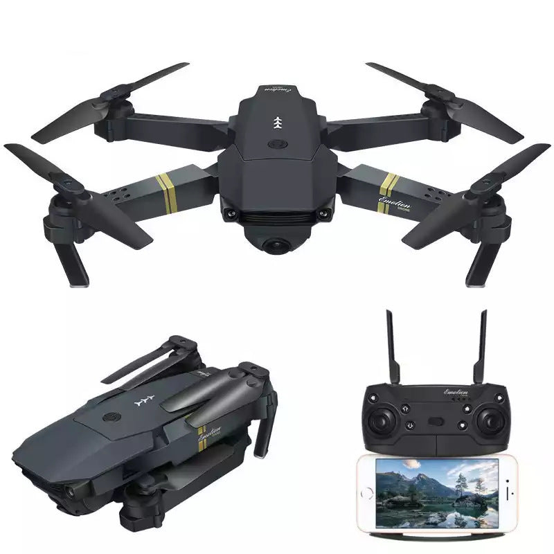 E58 Foldable Aerial Drone with HD Camera, Portable RC Quadcopter for Beginners & Travel